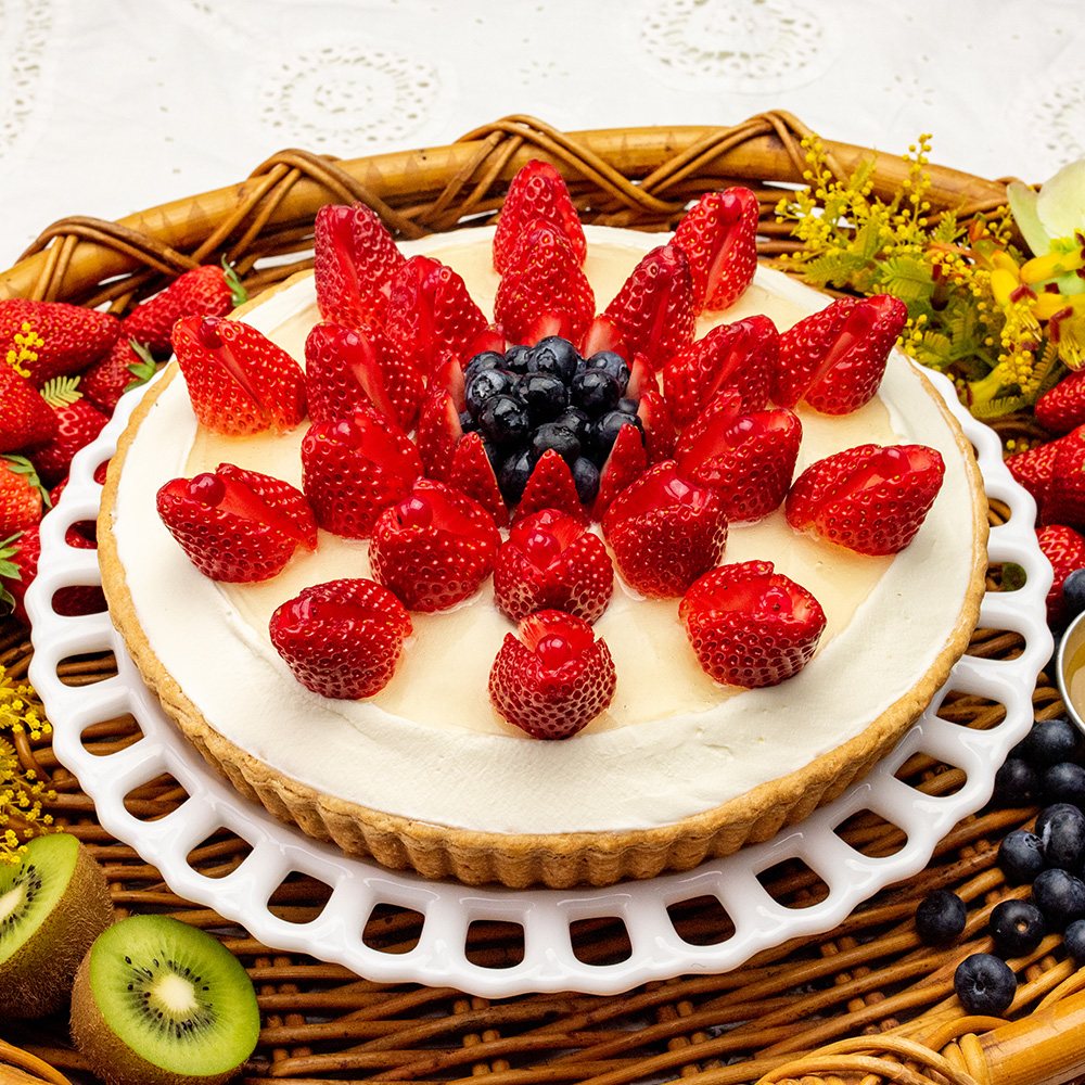 静岡県産“三ヶ日の里山蜂蜜”のショートケーキタルト