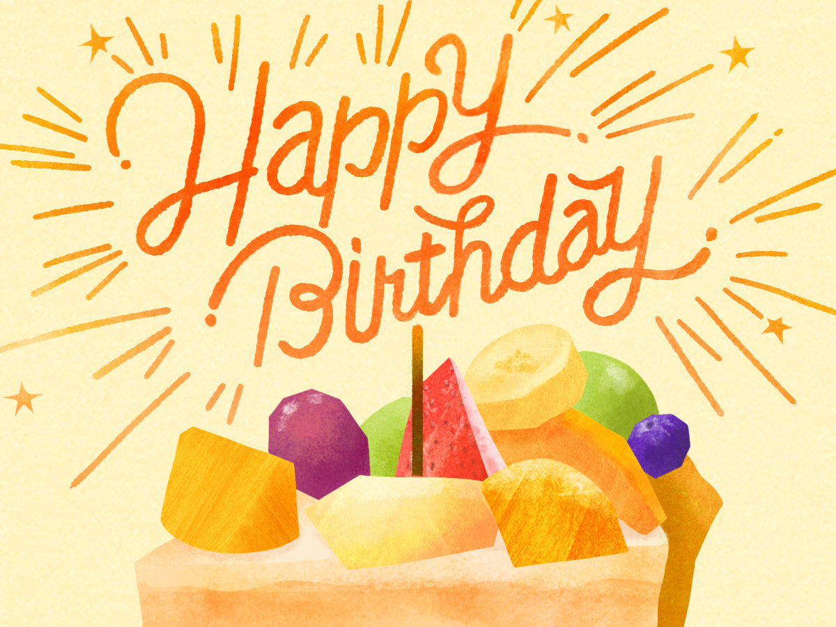 誕生日おめでとう