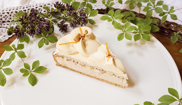 【店舗限定】ニルギリ紅茶のババロア