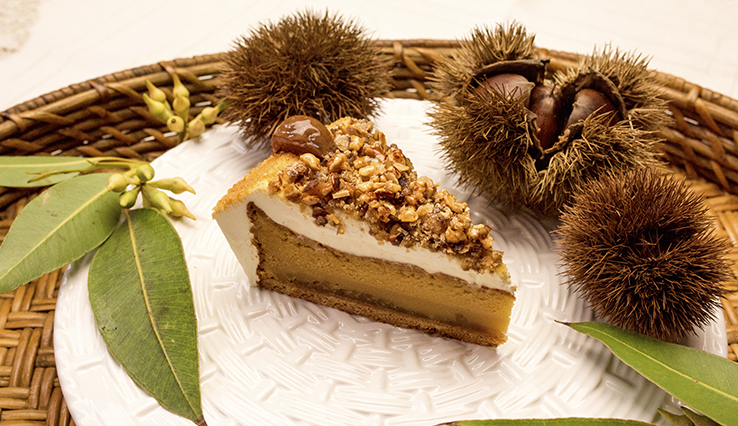 【店舗限定】栗とブロンドチョコレートのクラシックショコラタルト