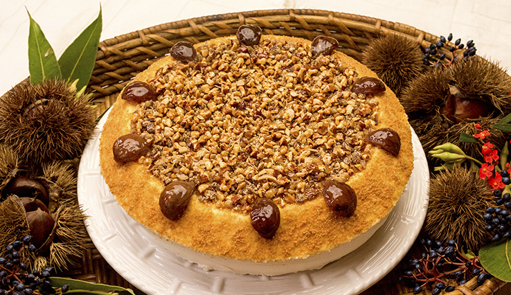 【店舗限定】栗とブロンドチョコレートのクラシックショコラタルト