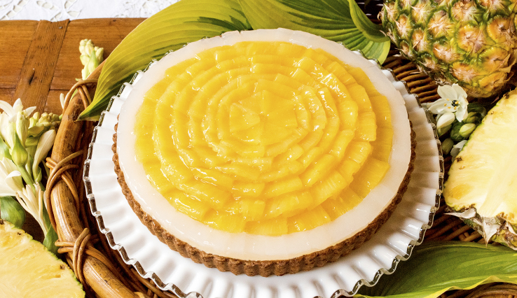 店舗限定 パイナップルとチーズムースのタルト ココナッツ風味 浜松 メニュー こだわりのタルト ケーキのお店 キルフェボン 店舗限定 パイナップルとチーズムースのタルト ココナッツ風味 浜松 メニュー こだわりのタルト ケーキのお店 キルフェボン