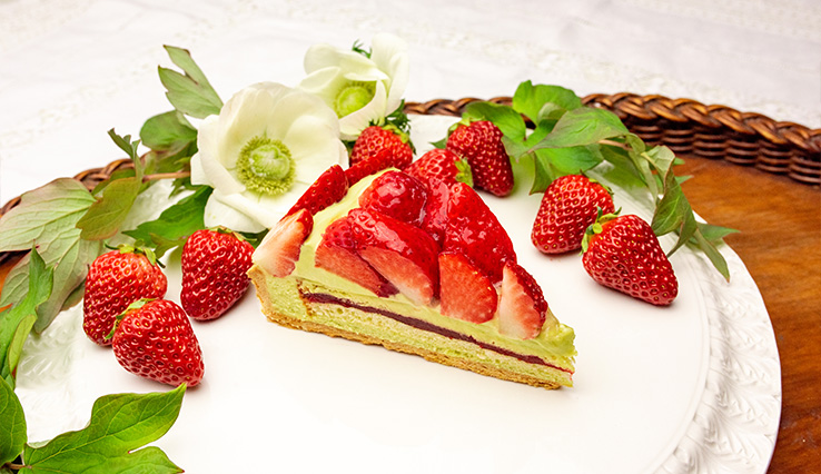 新作 フレジエのタルト ピスタチオ風味 グランメゾン銀座 メニュー こだわりのタルト ケーキのお店 キルフェボン