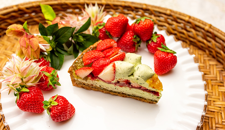 【店舗限定】静岡県産 “紅ほっぺ”と煎茶のタルト