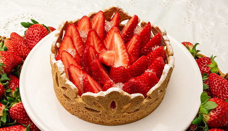 〜タルトティアラ〜 特選 福岡県産 “あまおう”のタルト