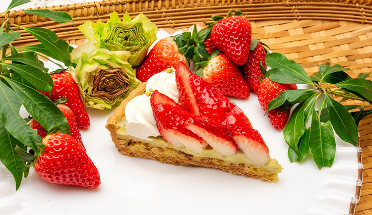 【店舗限定】静岡県産 “きらぴ香”とピスタチオのタルト