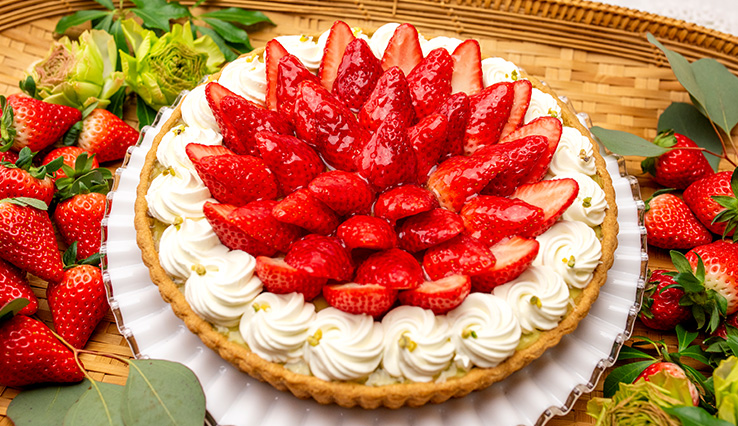 【店舗限定】静岡県産 “きらぴ香”とピスタチオのタルト