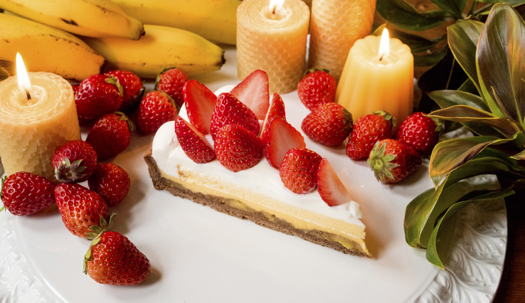 キャンドルナイトケーキ 〜イチゴバージョン〜