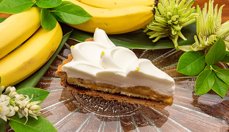 バナナのタルト 〜ヨーグルト風味〜