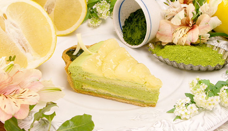 【店舗限定】金平糖型 静岡県産抹茶とグレープフルーツのタルト