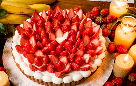 キャンドルナイトケーキ（イチゴ）