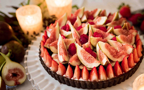 キャンドルナイトケーキ（イチジク）