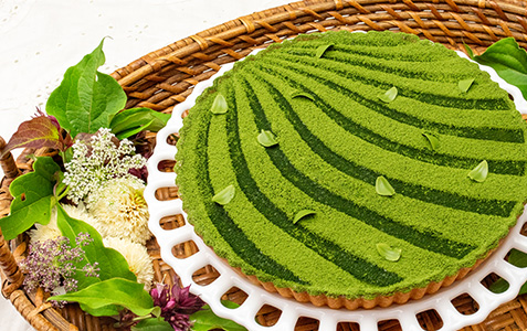 Kyoto limited! 〜with matcha〜　新作「京都府宇治市産 “辻喜”抹茶のテリーヌのタルト」