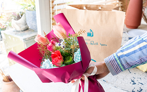 【静岡店限定 Valentine's Day Project】KAKAN × キルフェボン　― タルトとともに花束を ―