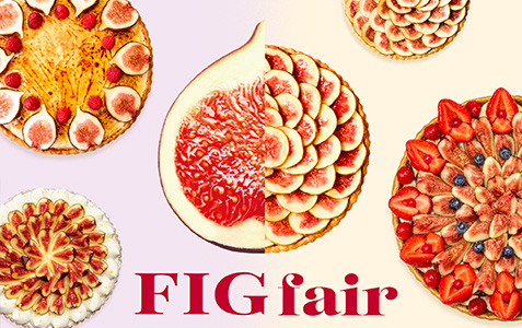 イチジク尽くしの全4種が登場する「FIG fair」