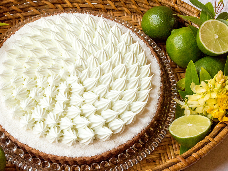 ライムのタルト ～ココナッツ風味～