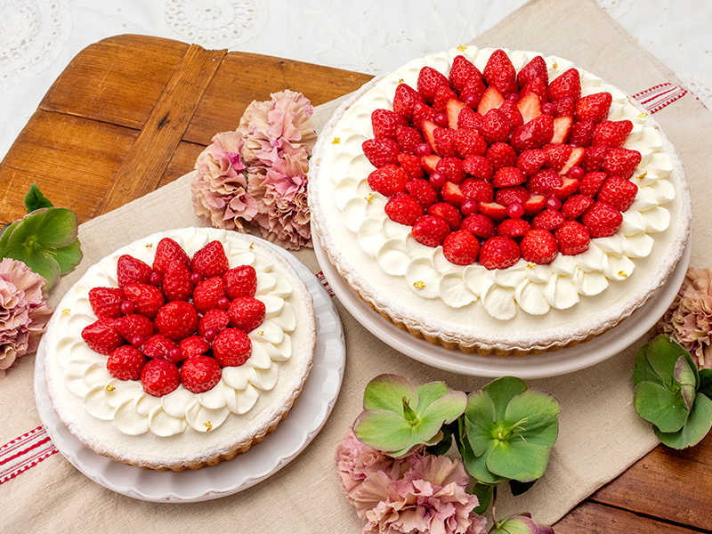 母の日限定タルト